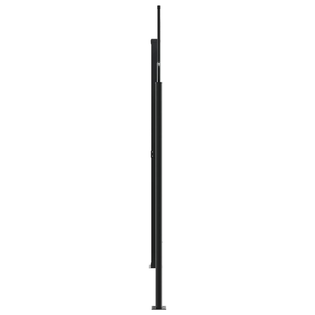 VidaXL Uittrekbaar Windscherm 200x1000cm Zwart - 35% Korting!
