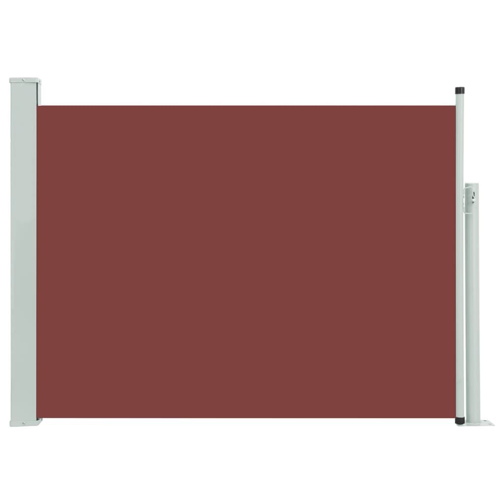 vidaXL Uittrekbaar Tuinscherm Bruin 100x500cm - 35% Korting!