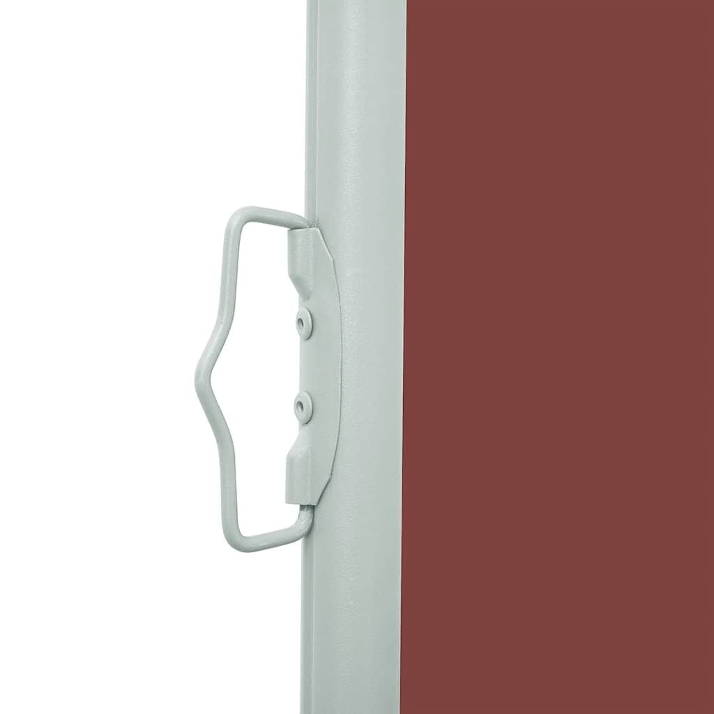 vidaXL Uittrekbaar Tuinscherm Bruin 100x500cm - 35% Korting!
