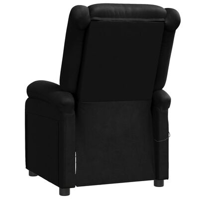 vidaXL Massagestoel Zwart Kunstleer - 35% Korting!