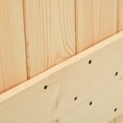 vidaXL Grenen Deur 80x210cm - Massief Hout - 42% Korting!