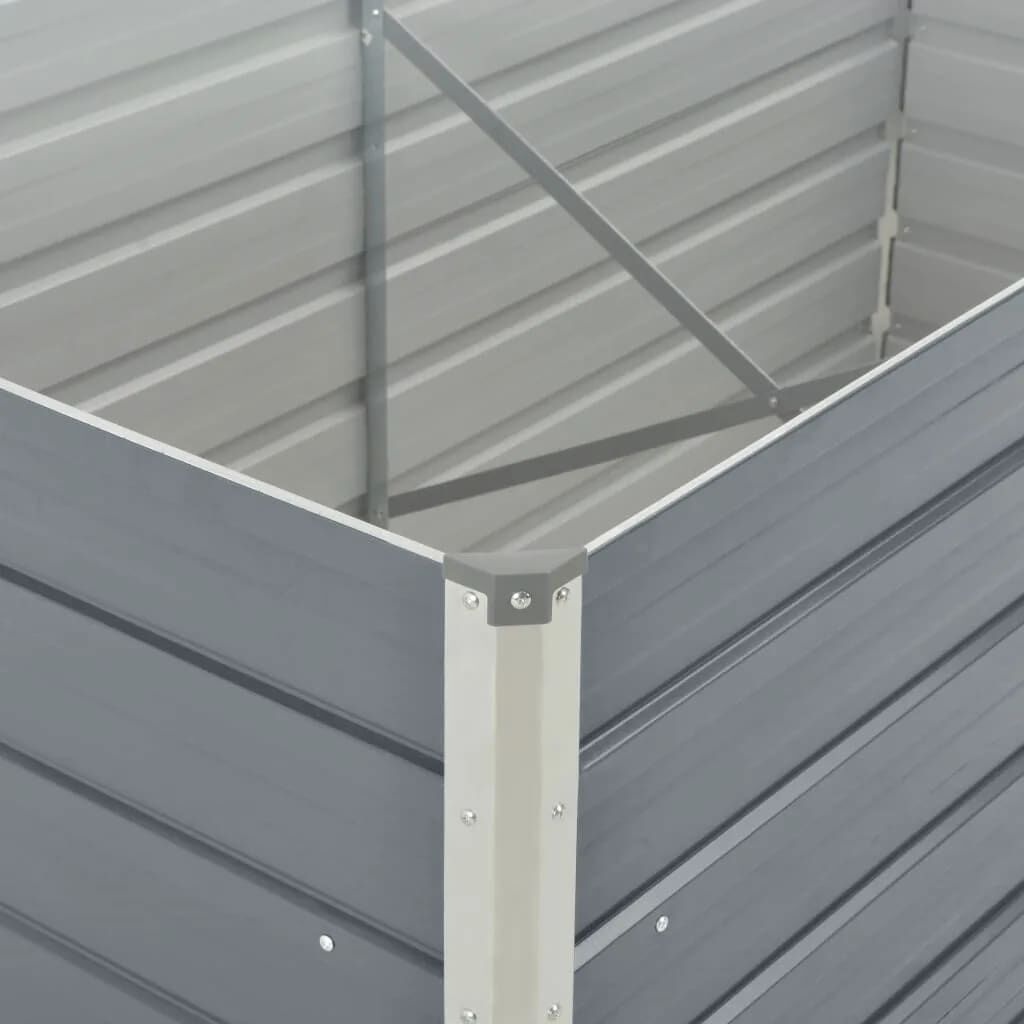 VidaXL Verhoogde Plantenbak Grijs 160x80cm - 41% Korting!