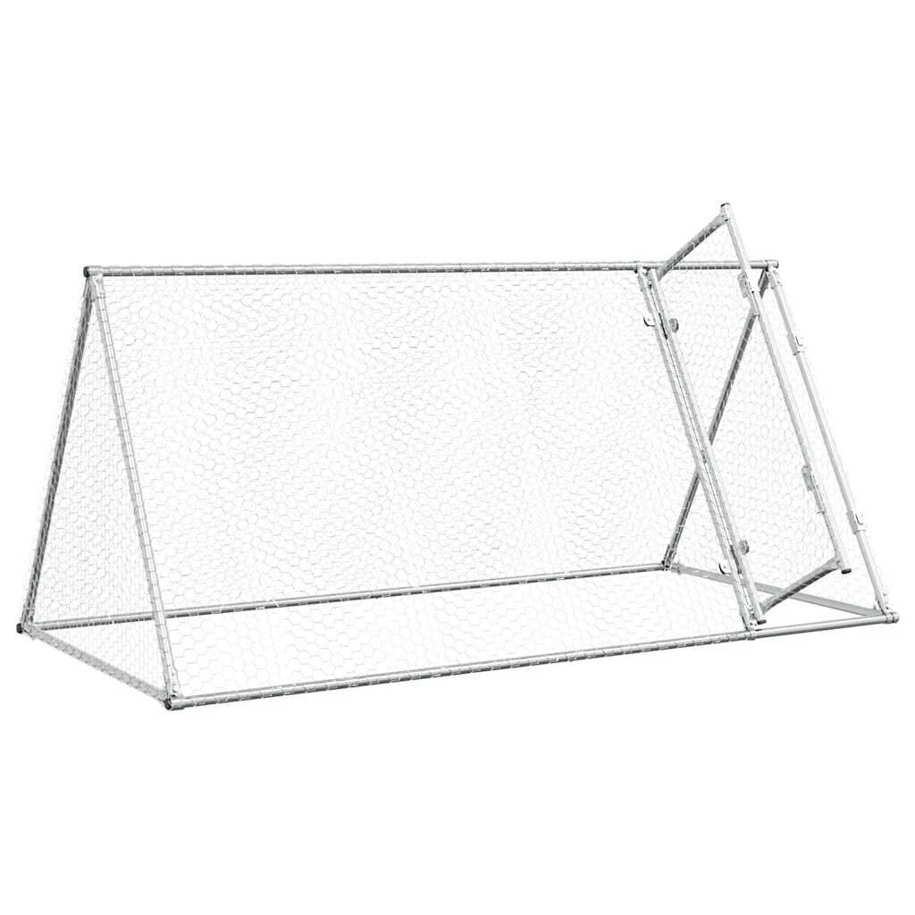 Kippenhok gegalvaniseerd staal 200x105cm - 60% KORTING!