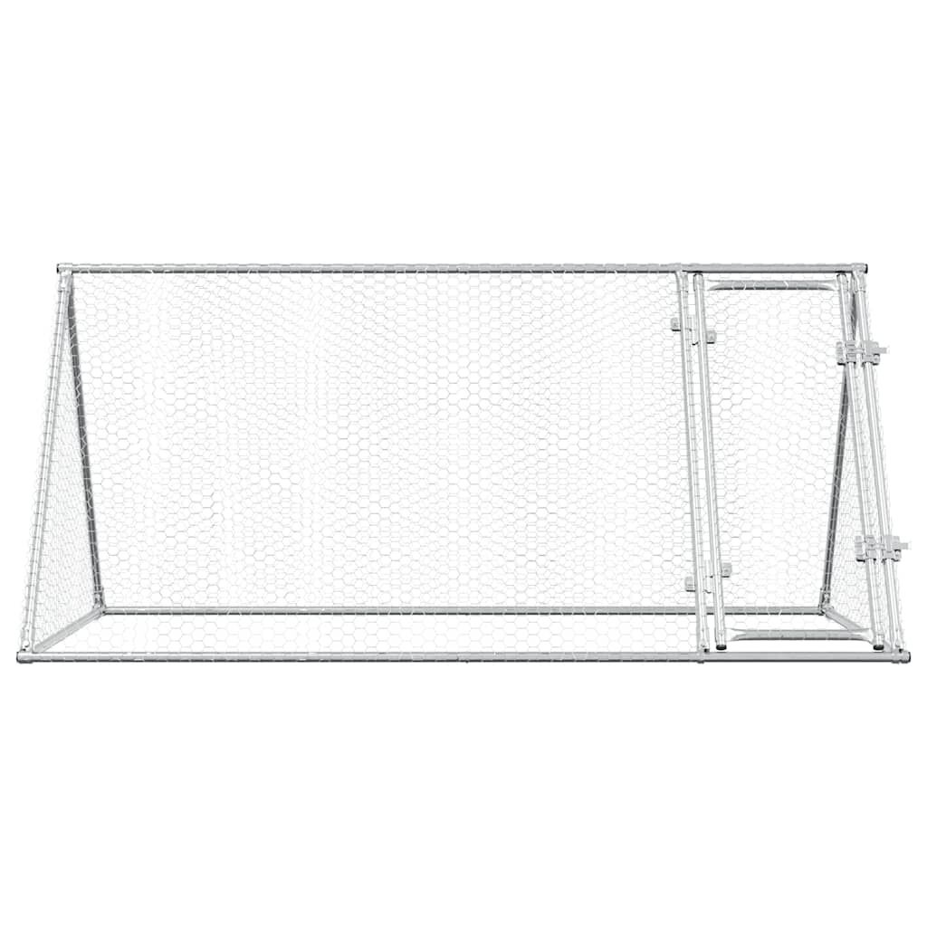 Kippenhok gegalvaniseerd staal 200x105cm - 60% KORTING!
