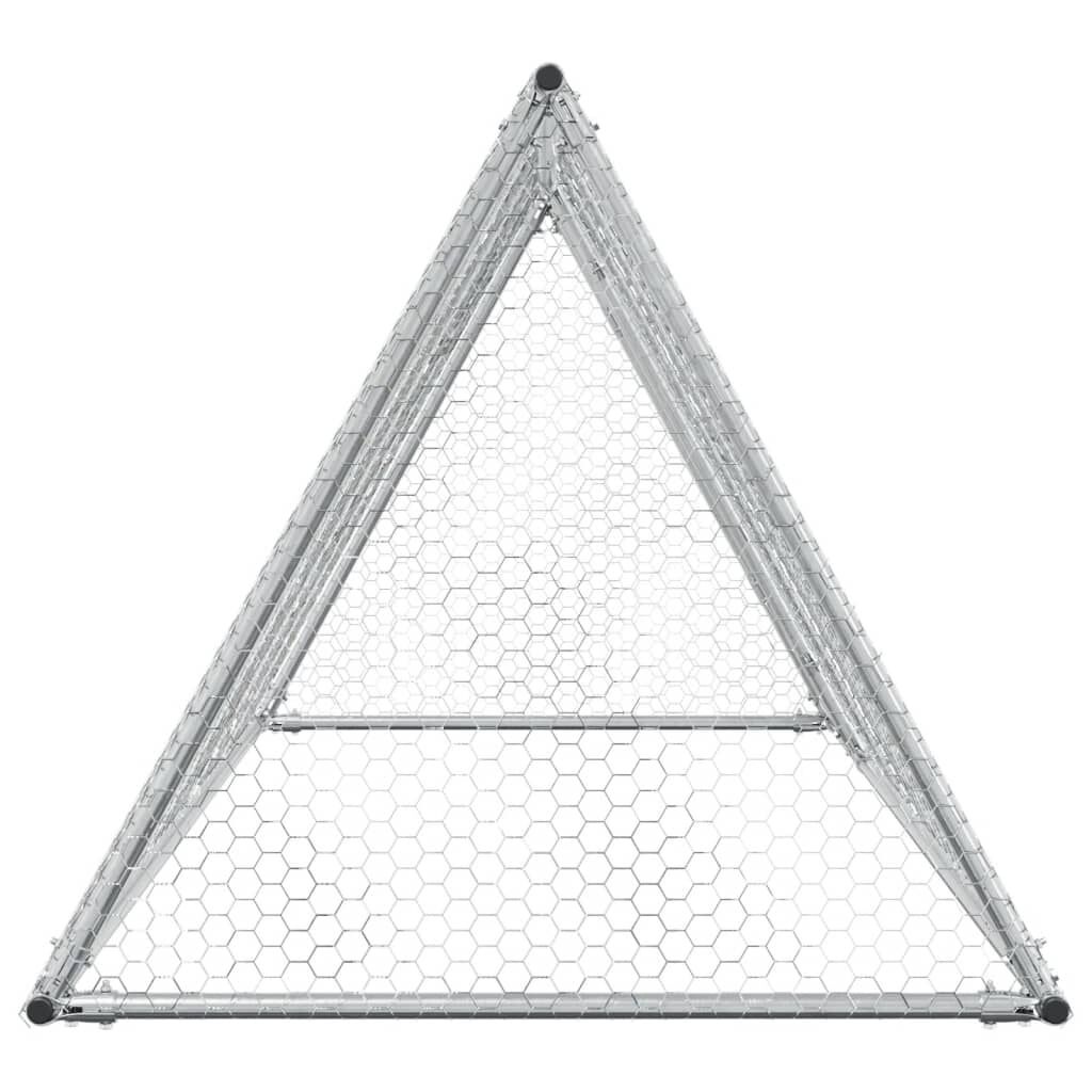 Kippenhok gegalvaniseerd staal 200x105cm - 60% KORTING!