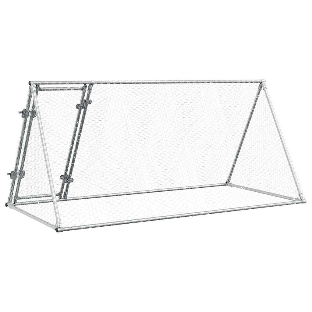 Kippenhok gegalvaniseerd staal 200x105cm - 60% KORTING!