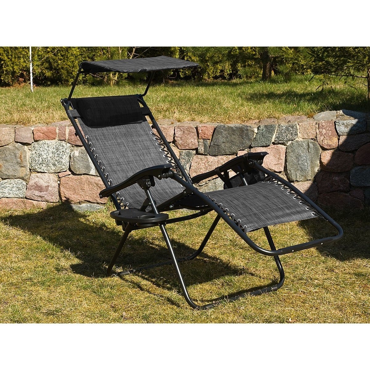Zero Gravity Ligstoel Grijs -50% incl. Accessoires (Krasjes)