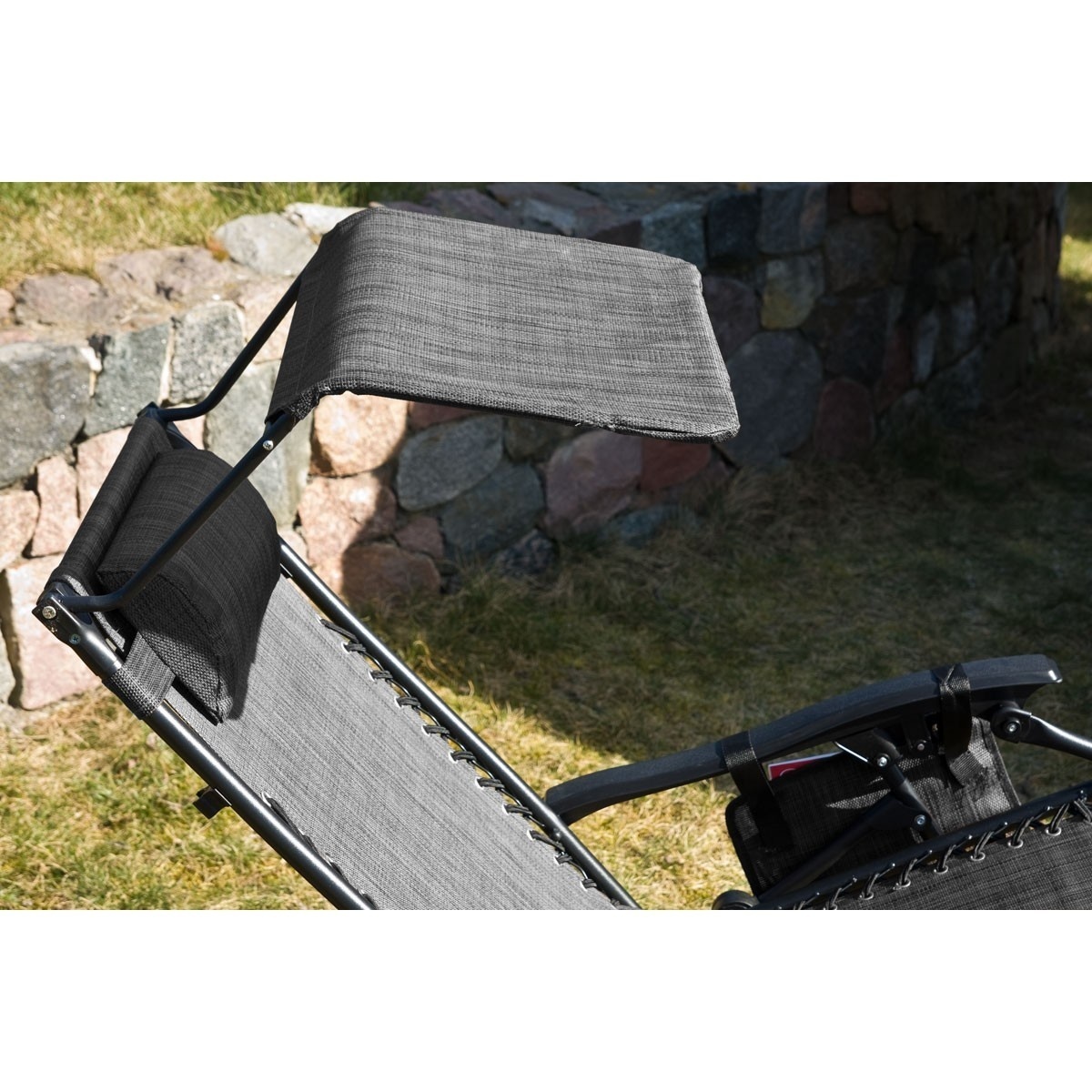 Zero Gravity Ligstoel Grijs -50% incl. Accessoires (Krasjes)