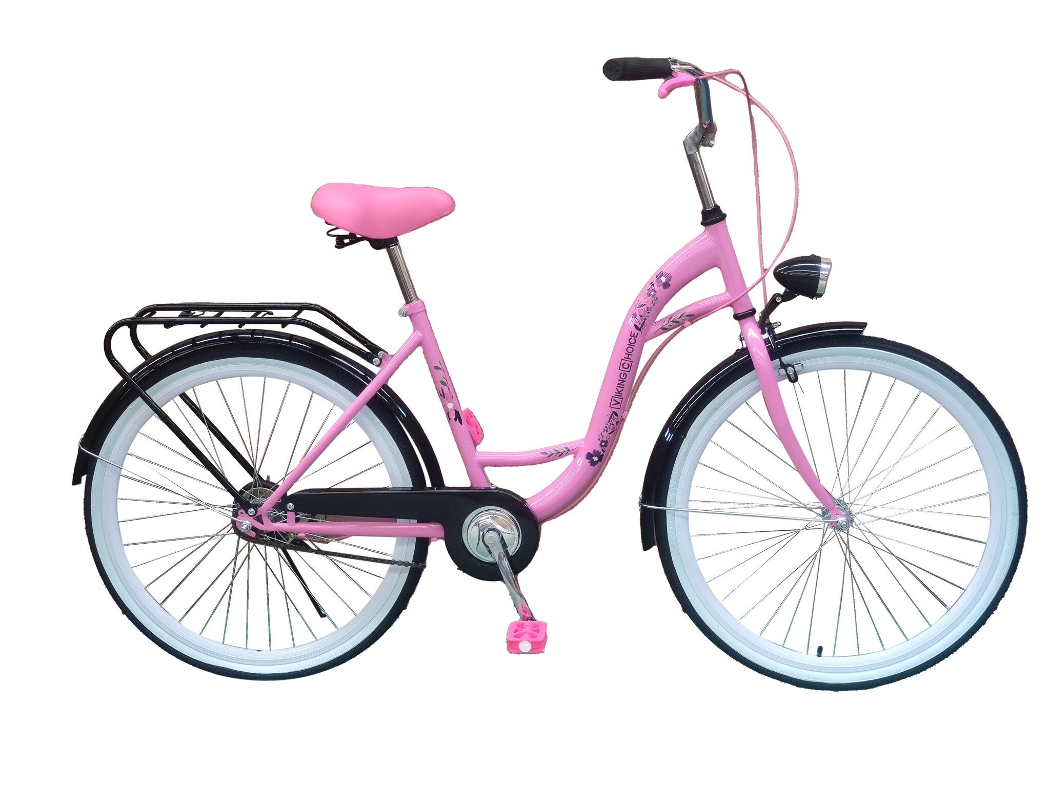 Meisjesfiets 26 inch Roze - 45% Korting! Nieuw, doos beschadigd