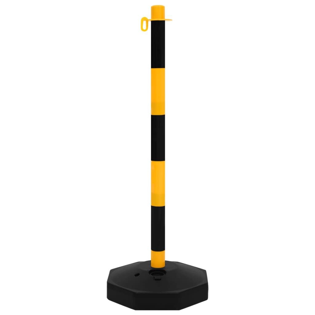 vidaXL Kettingpalenset 10m - Geel/Zwart - 35% Korting!