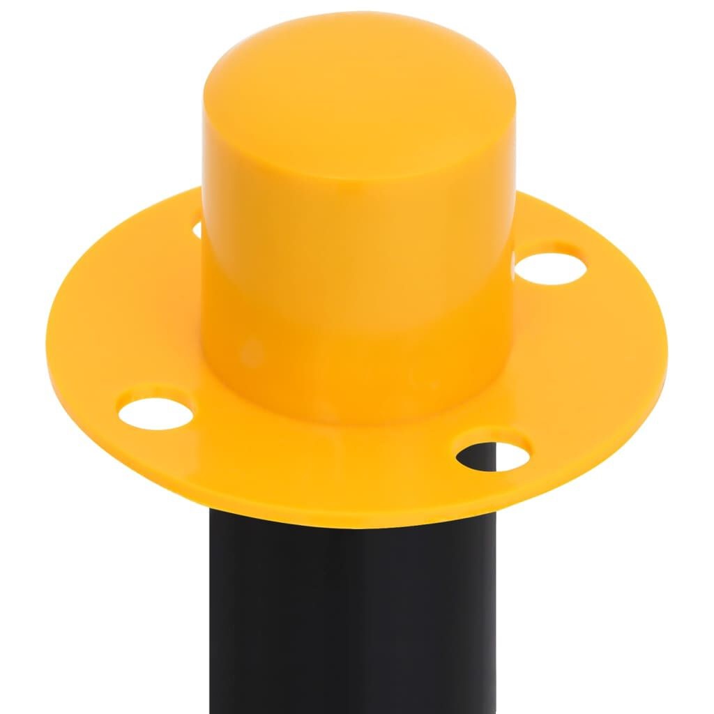 vidaXL Kettingpalenset 10m - Geel/Zwart - 35% Korting!