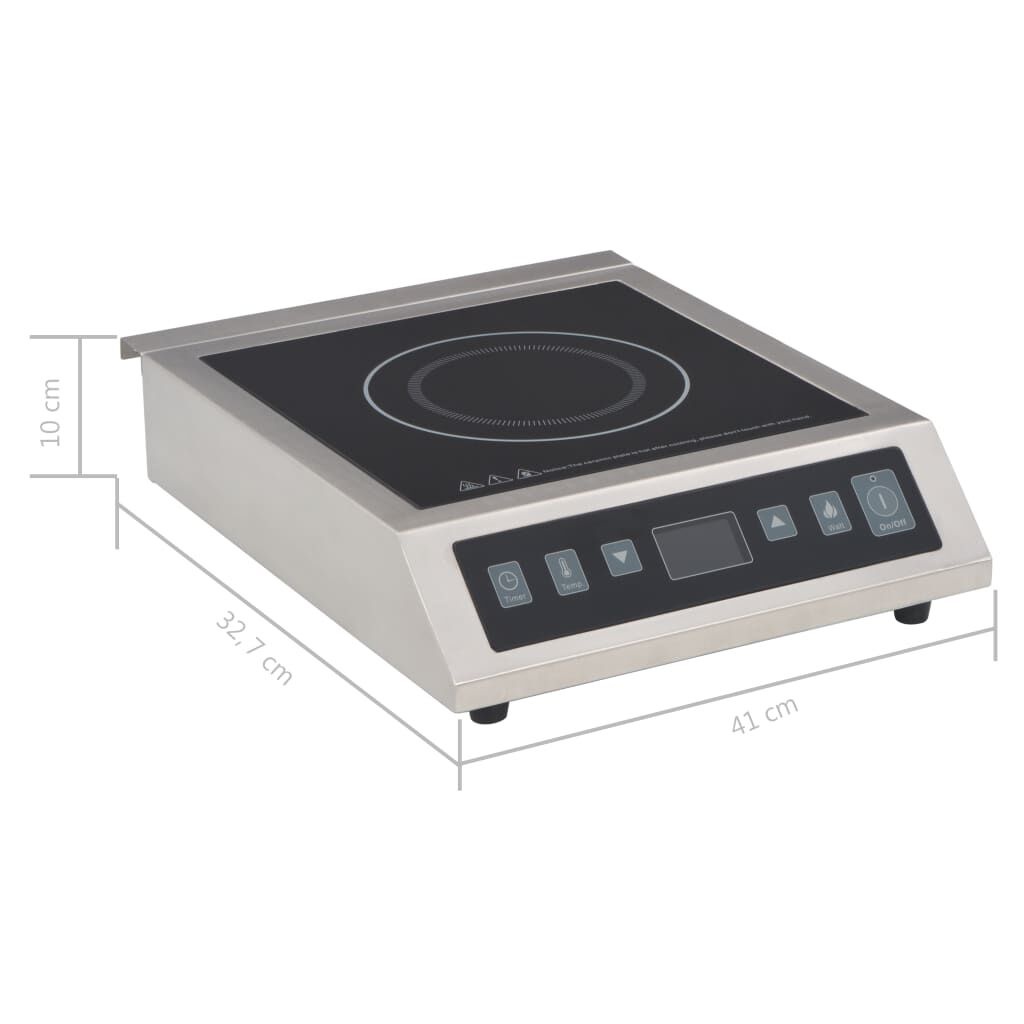 vidaXL Inductiekookplaat 3500W - Zo Goed Als Nieuw! -35%