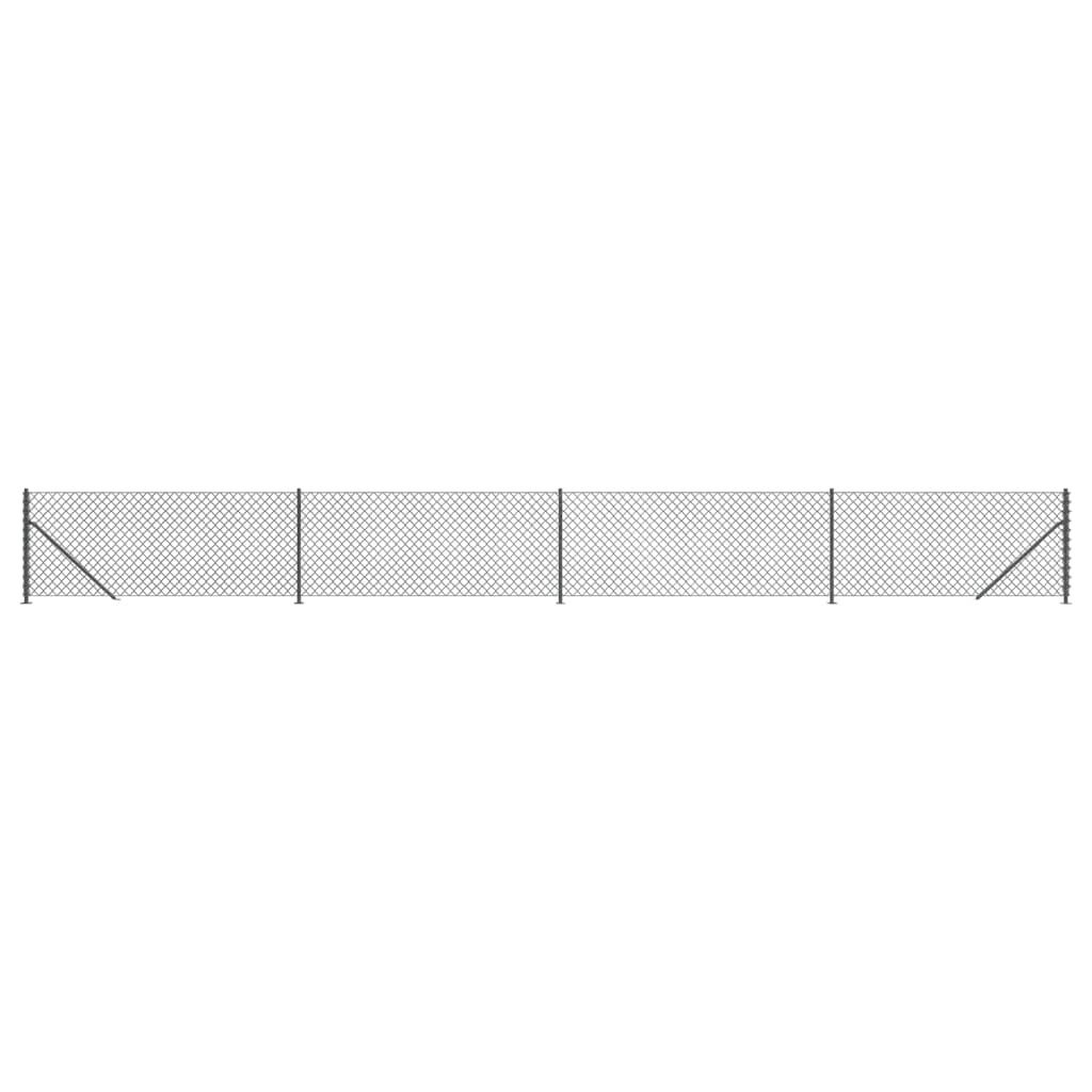 vidaXL Gaashek 0,8x10m Antraciet - 35% Korting!