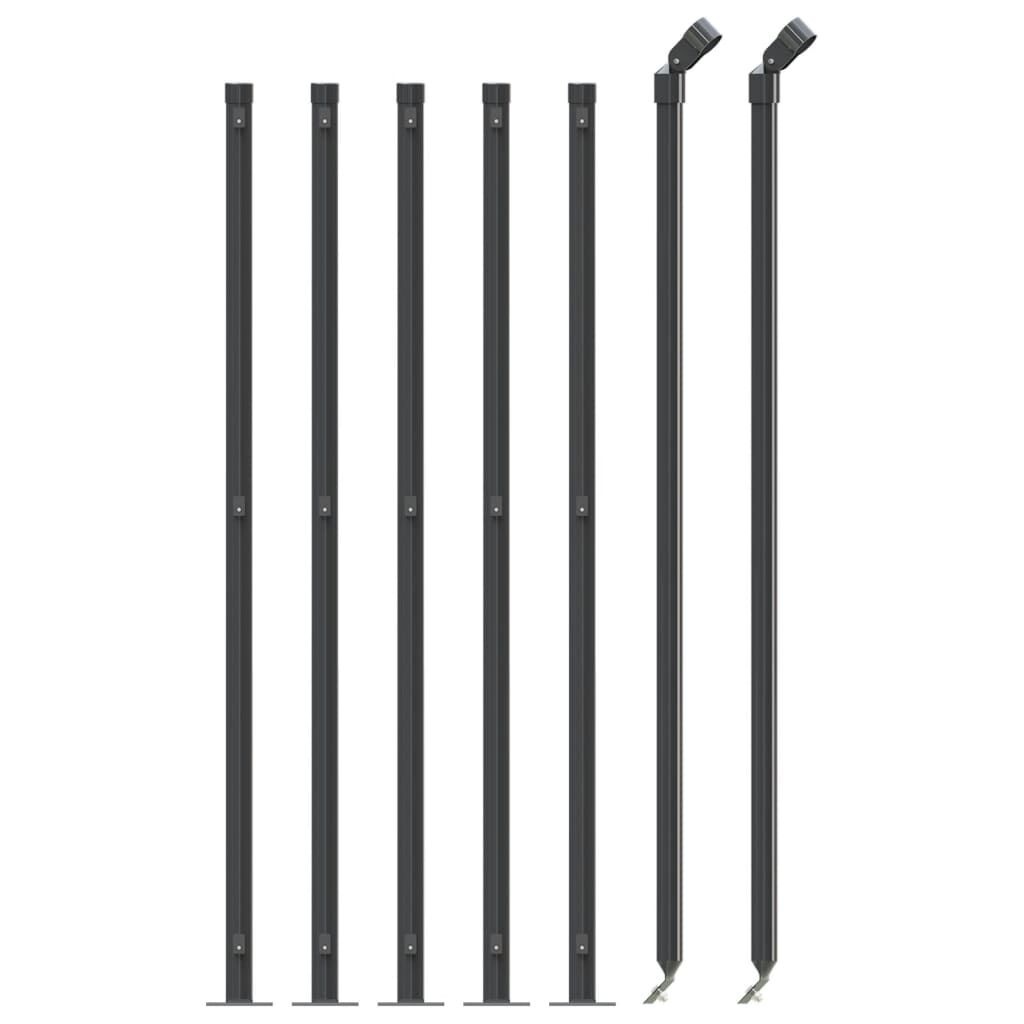 vidaXL Gaashek 0,8x10m Antraciet - 35% Korting!