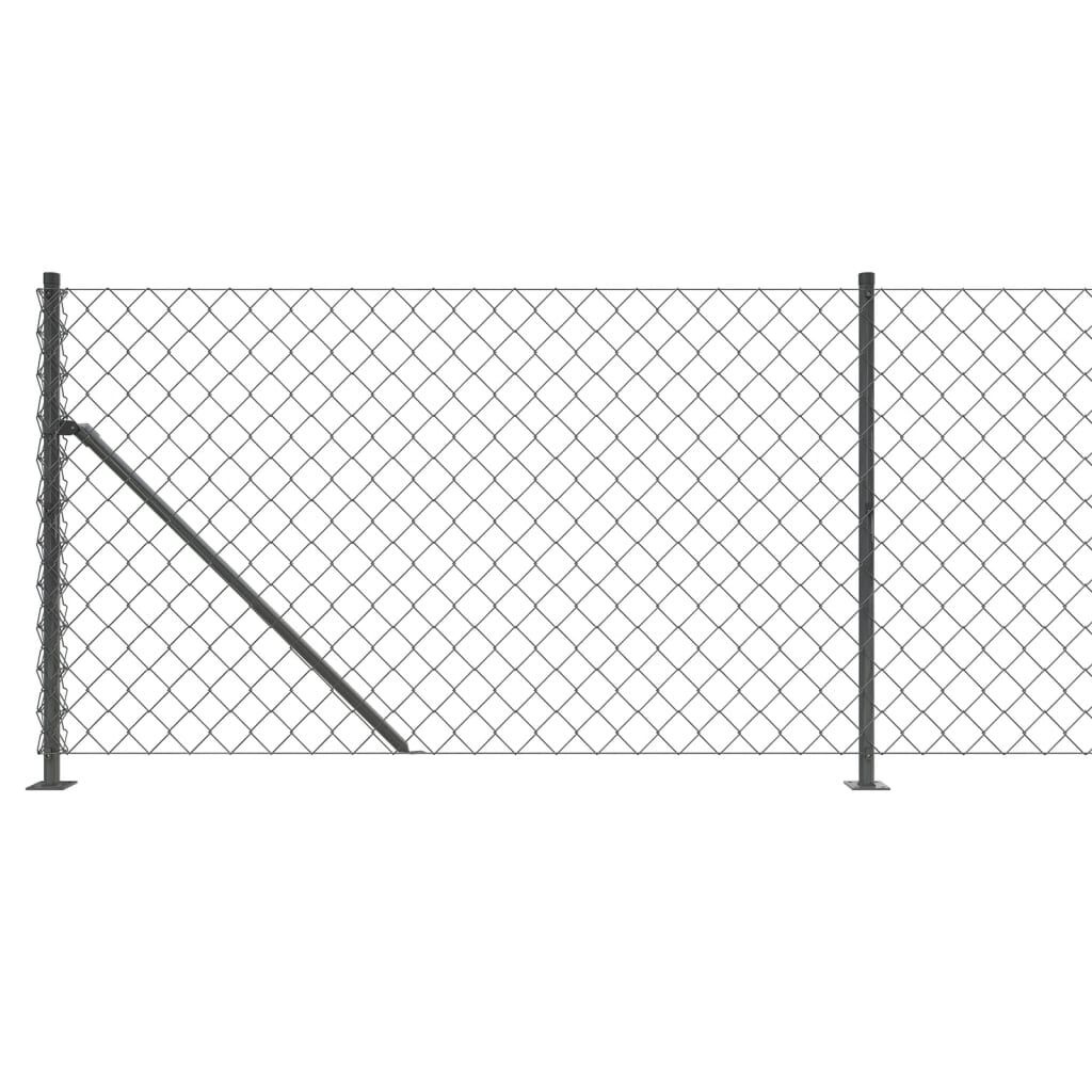 vidaXL Gaashek 0,8x10m Antraciet - 35% Korting!