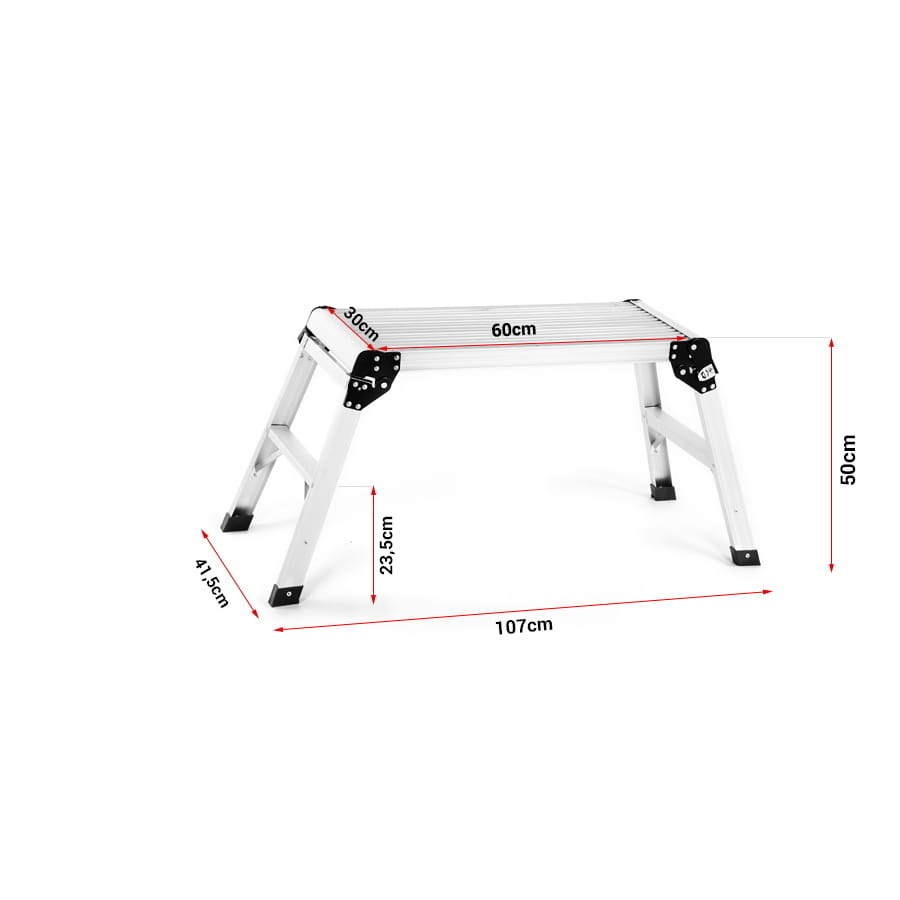 Werkplatform Opvouwbaar - 60x30x50cm - 50% Korting!
