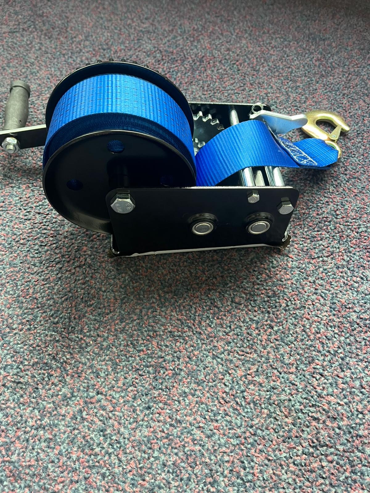 Handlier 1500kg met Band - 8m Blauw - 55% Korting!