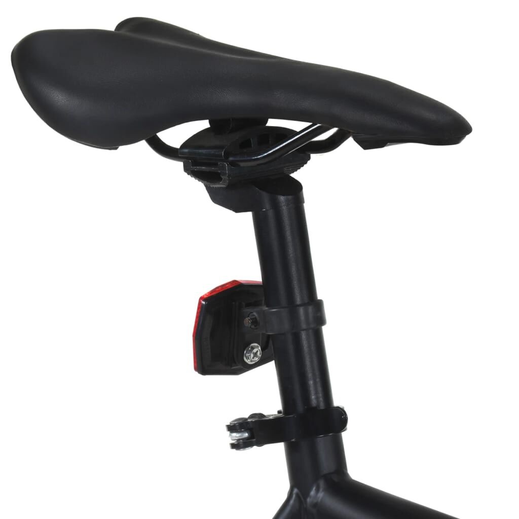 Fiets met Vaste Versnelling 700c Zwart/Groen - 45% Korting!