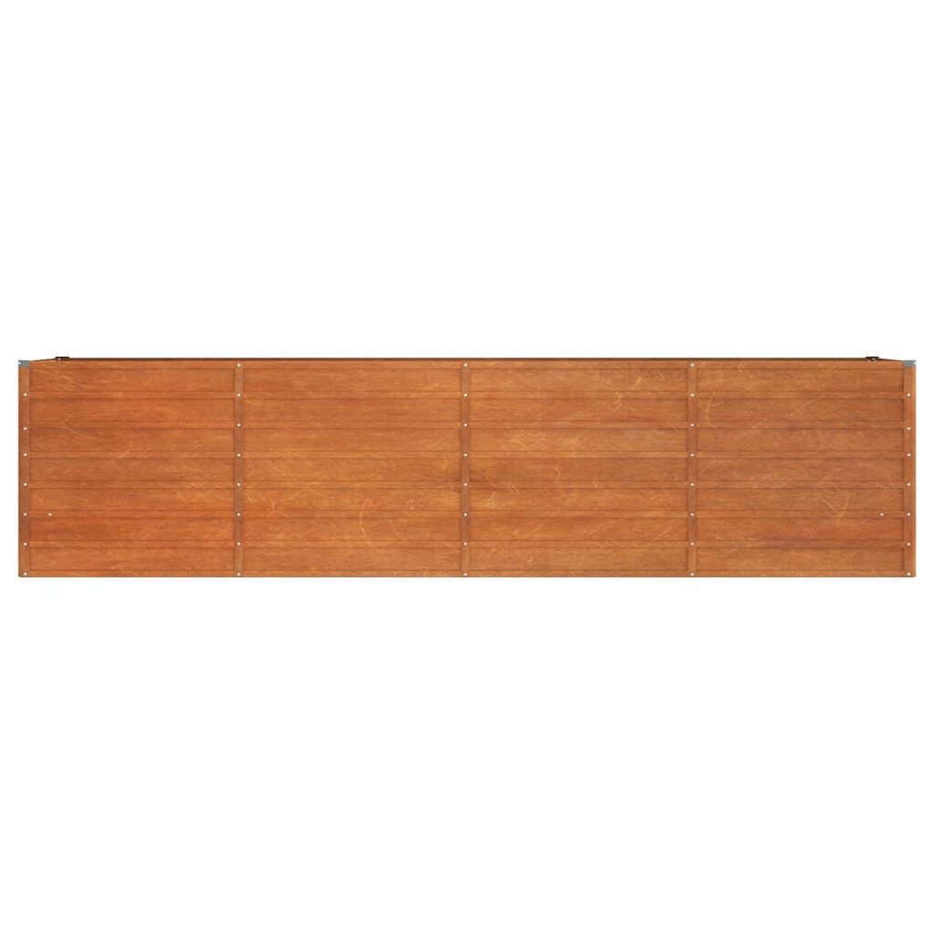 VidaXL Verhoogde Plantenbak Cortenstaal 320cm - 35% Korting!