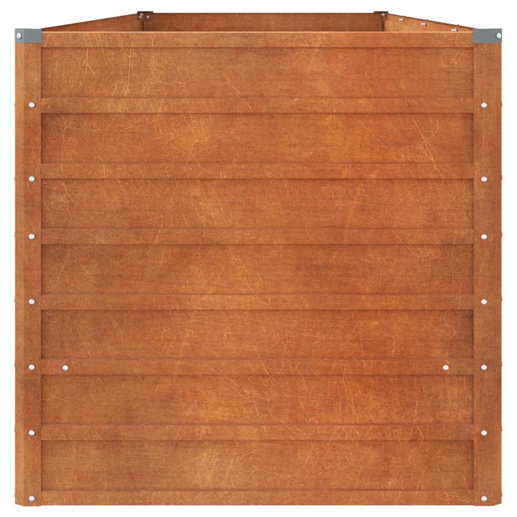 VidaXL Verhoogde Plantenbak Cortenstaal 320cm - 35% Korting!