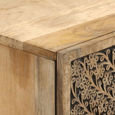 vidaXL Hoge Kast Mangohout 60x33x100cm - 35% Korting!