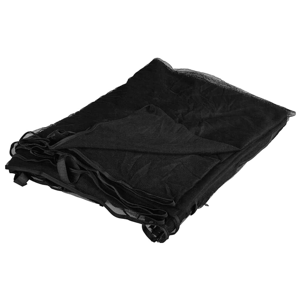 vidaXL Klamboe 300x300x200cm Zwart - 35% Korting!
