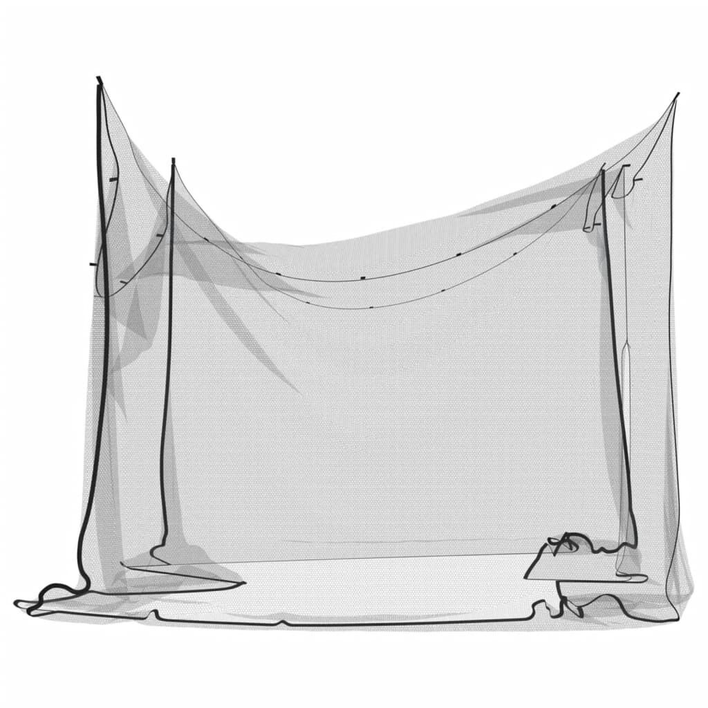 vidaXL Klamboe 300x300x200cm Zwart - 35% Korting!