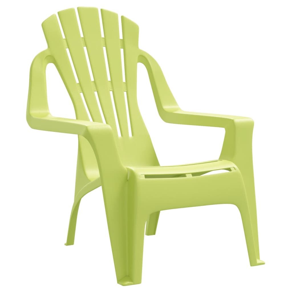 vidaXL Kindertuinstoelen (2 st) Groen -45%! Hout-look