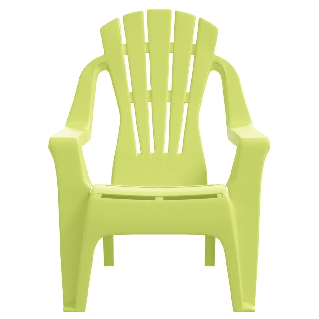 vidaXL Kindertuinstoelen (2 st) Groen -45%! Hout-look