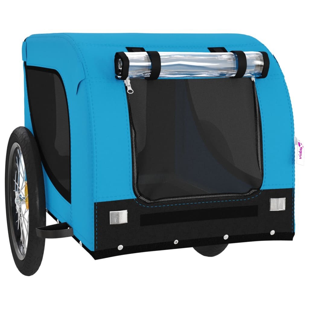 Hondenfietskar Blauw/Zwart - Zo Goed Als Nieuw - 35% Korting!