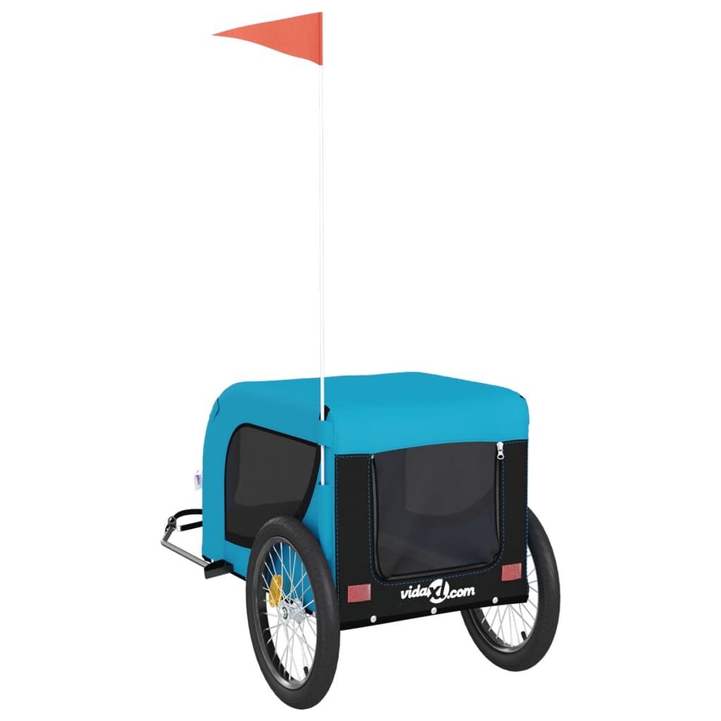 Hondenfietskar Blauw/Zwart - Zo Goed Als Nieuw - 35% Korting!