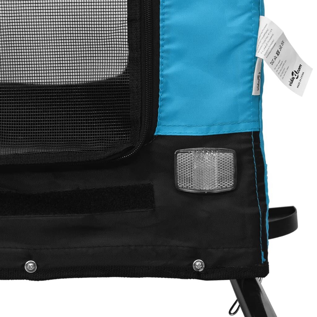 Hondenfietskar Blauw/Zwart - Zo Goed Als Nieuw - 35% Korting!