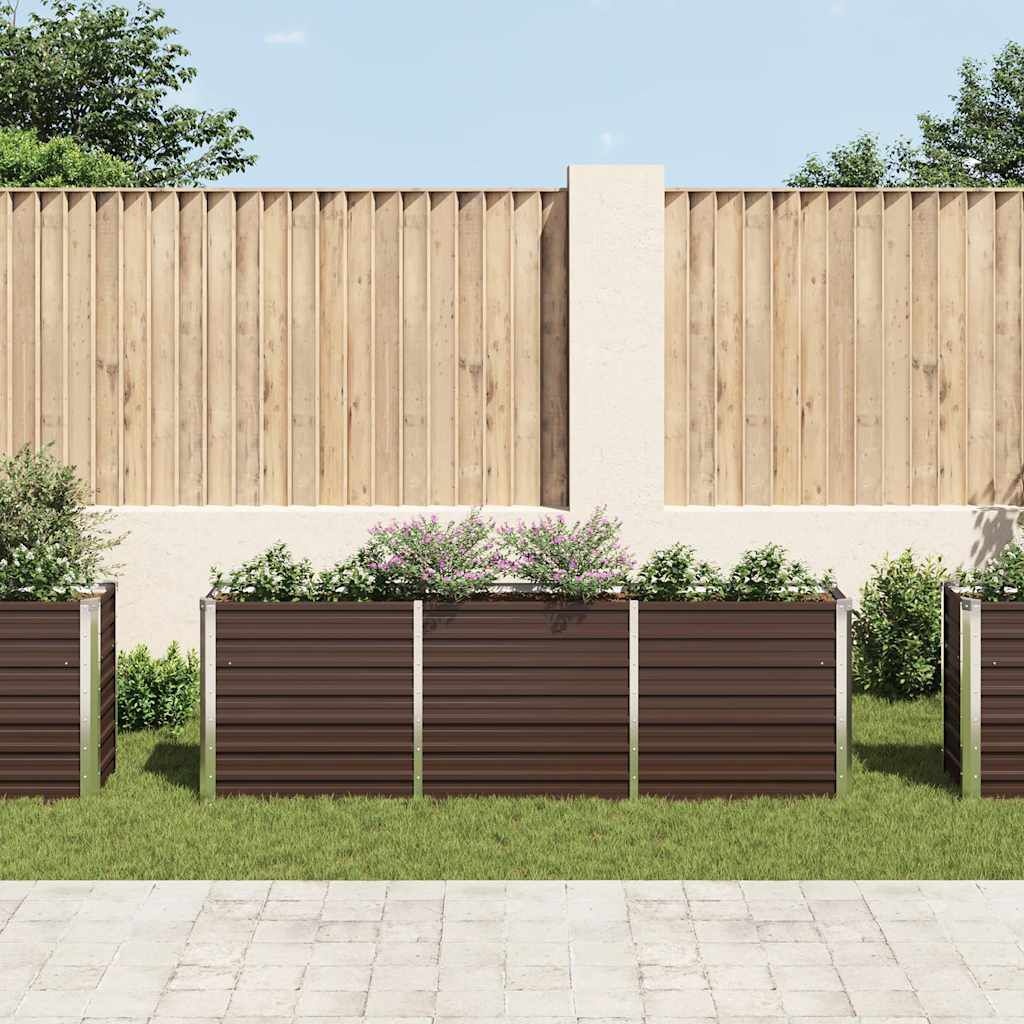 VidaXL Verhoogde Plantenbak 240cm Bruin - 60% Korting!