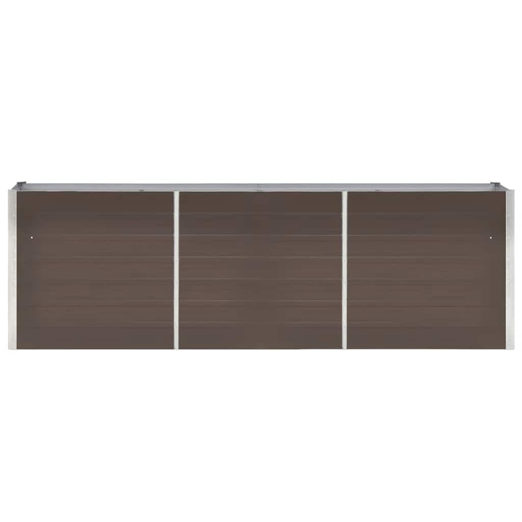 VidaXL Verhoogde Plantenbak 240cm Bruin - 60% Korting!