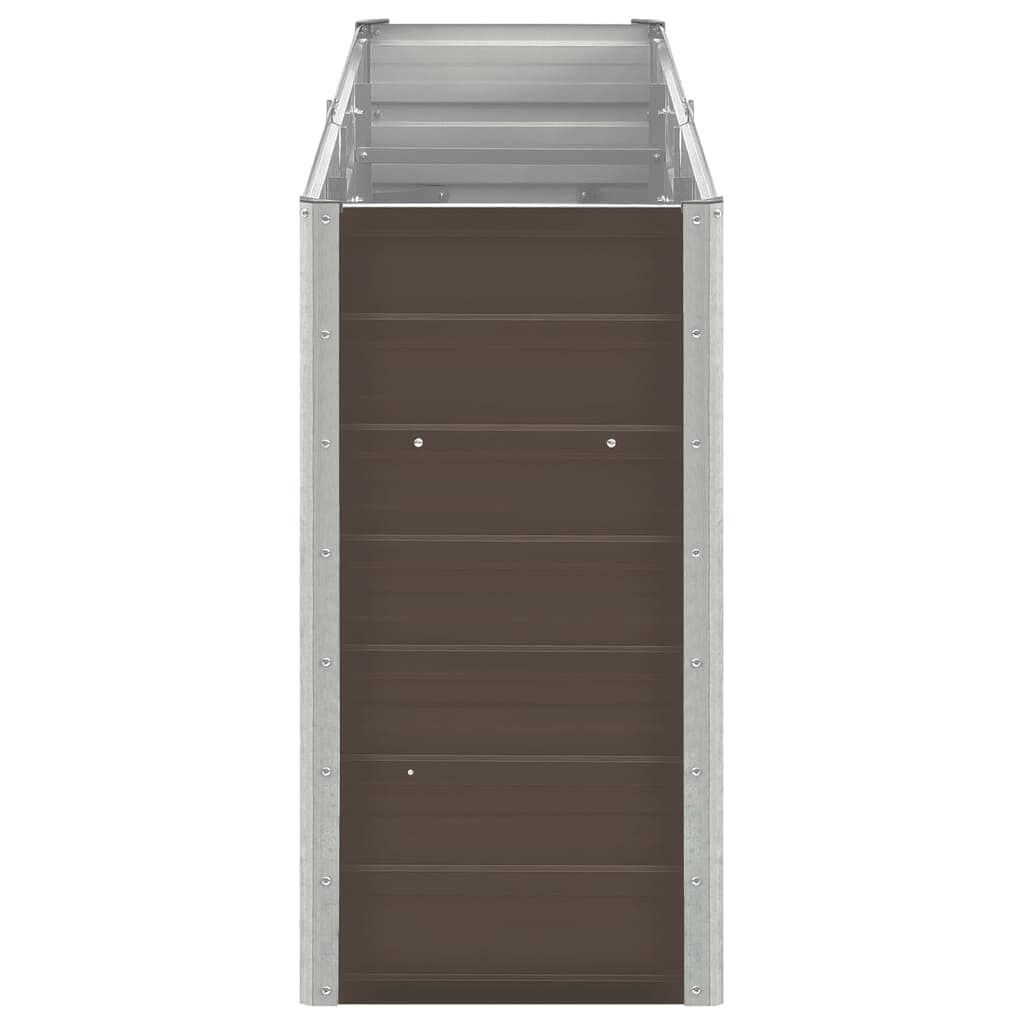 VidaXL Verhoogde Plantenbak 240cm Bruin - 60% Korting!
