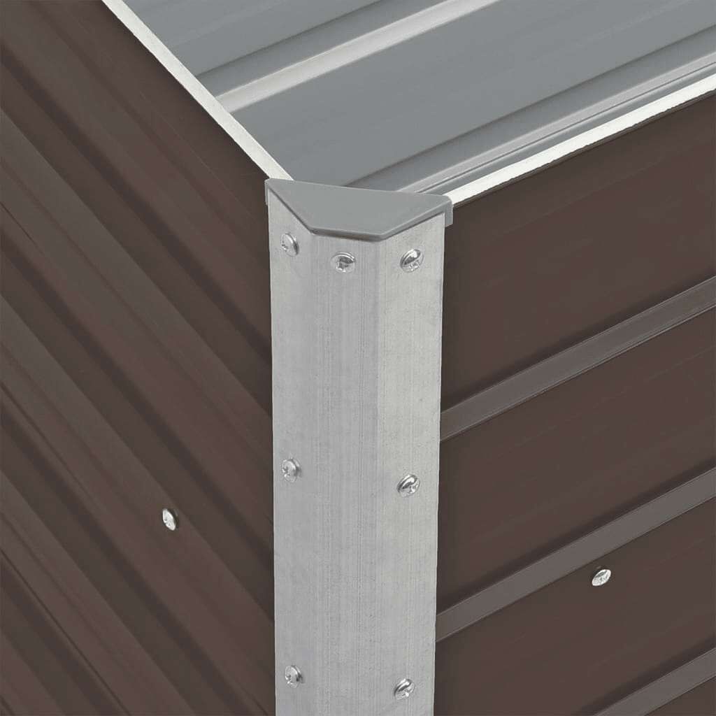 VidaXL Verhoogde Plantenbak 240cm Bruin - 60% Korting!