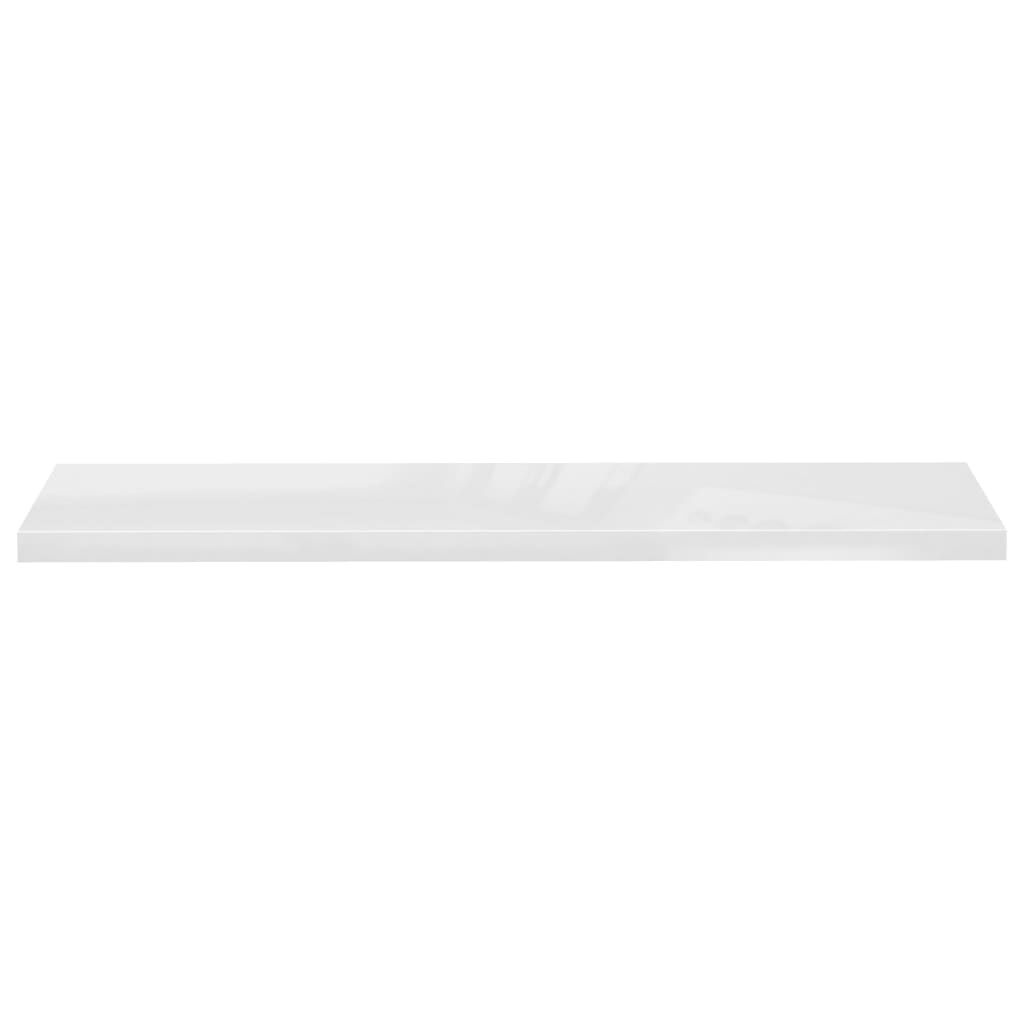 vidaXL Wandplanken Hoogglans Wit - 120cm - 35% Korting!