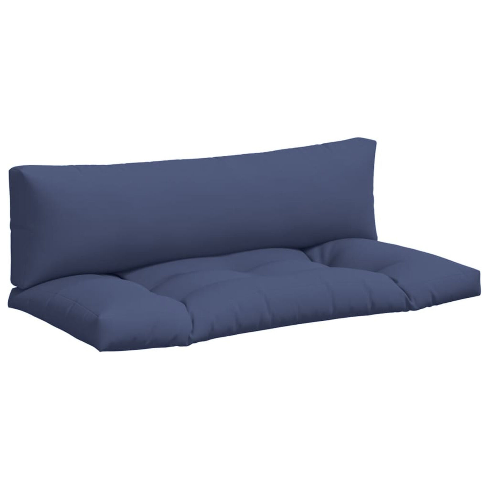 VidaXL Palletkussens Marineblauw - 2 stuks - 35% Korting!