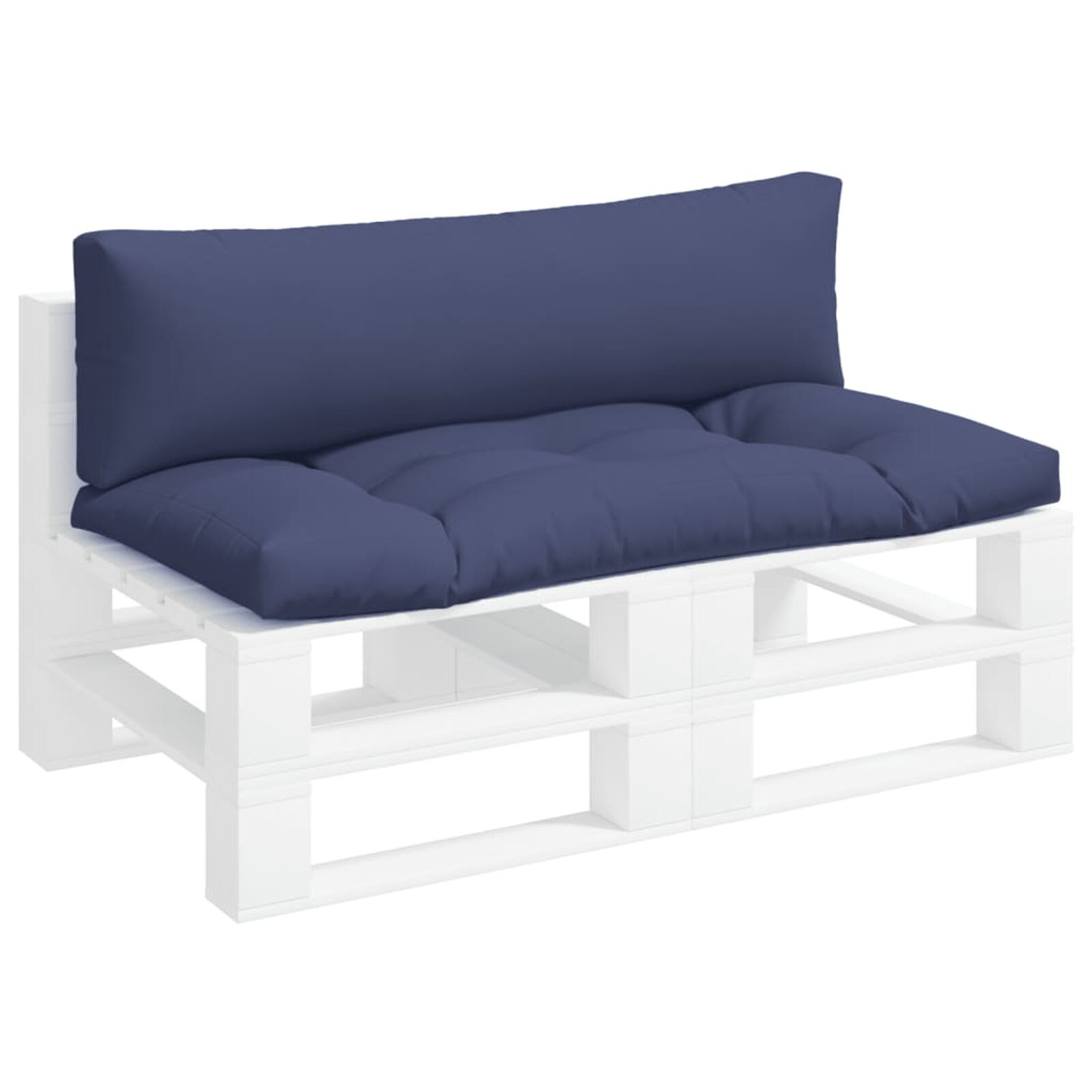 VidaXL Palletkussens Marineblauw - 2 stuks - 35% Korting!