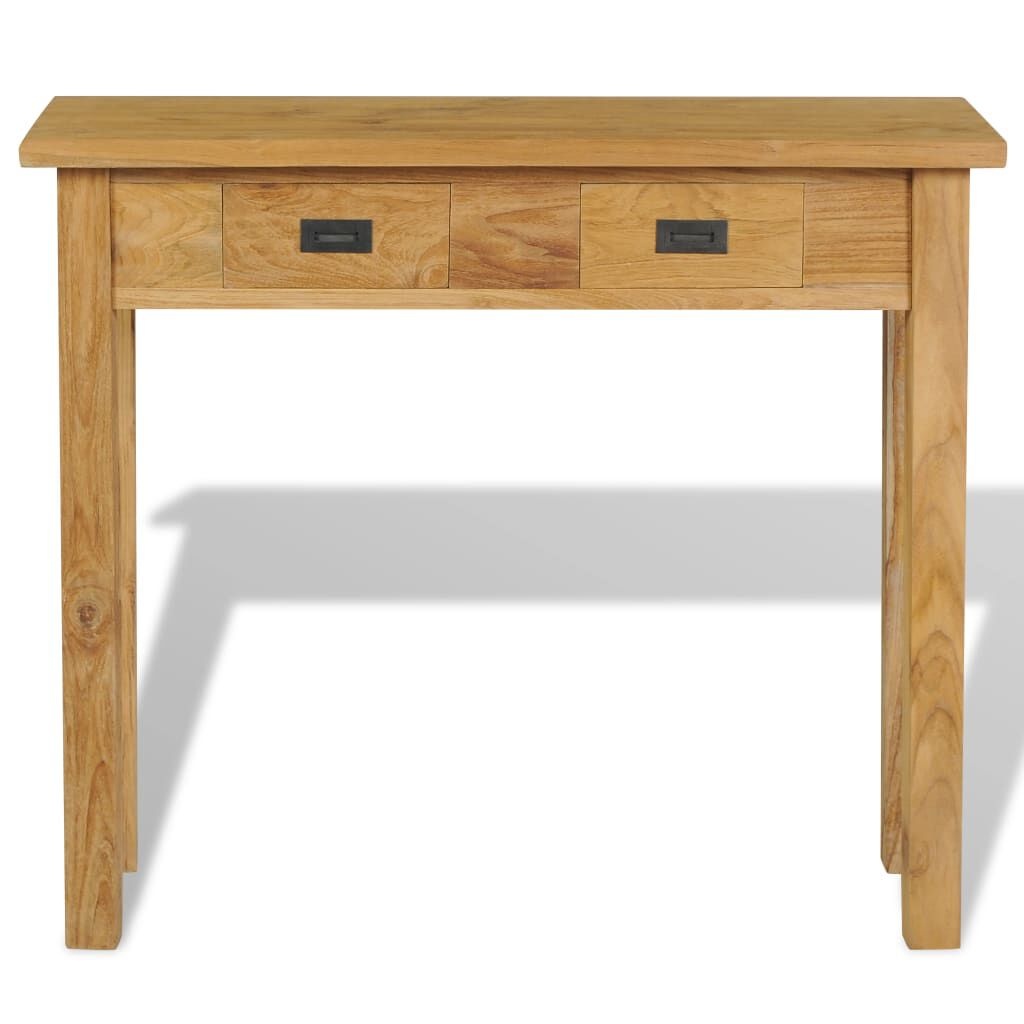 VidaXL Wandtafel Teakhout 90cm - 35% Korting!