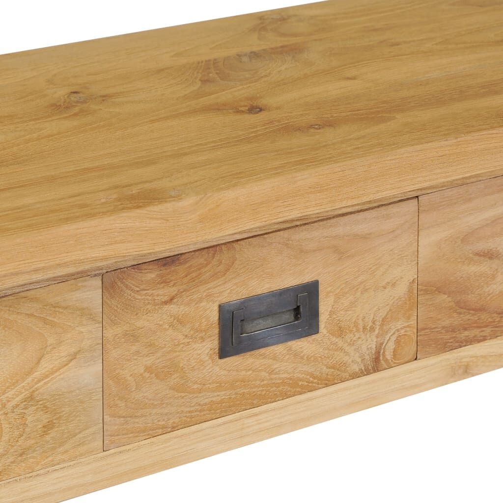 VidaXL Wandtafel Teakhout 90cm - 35% Korting!