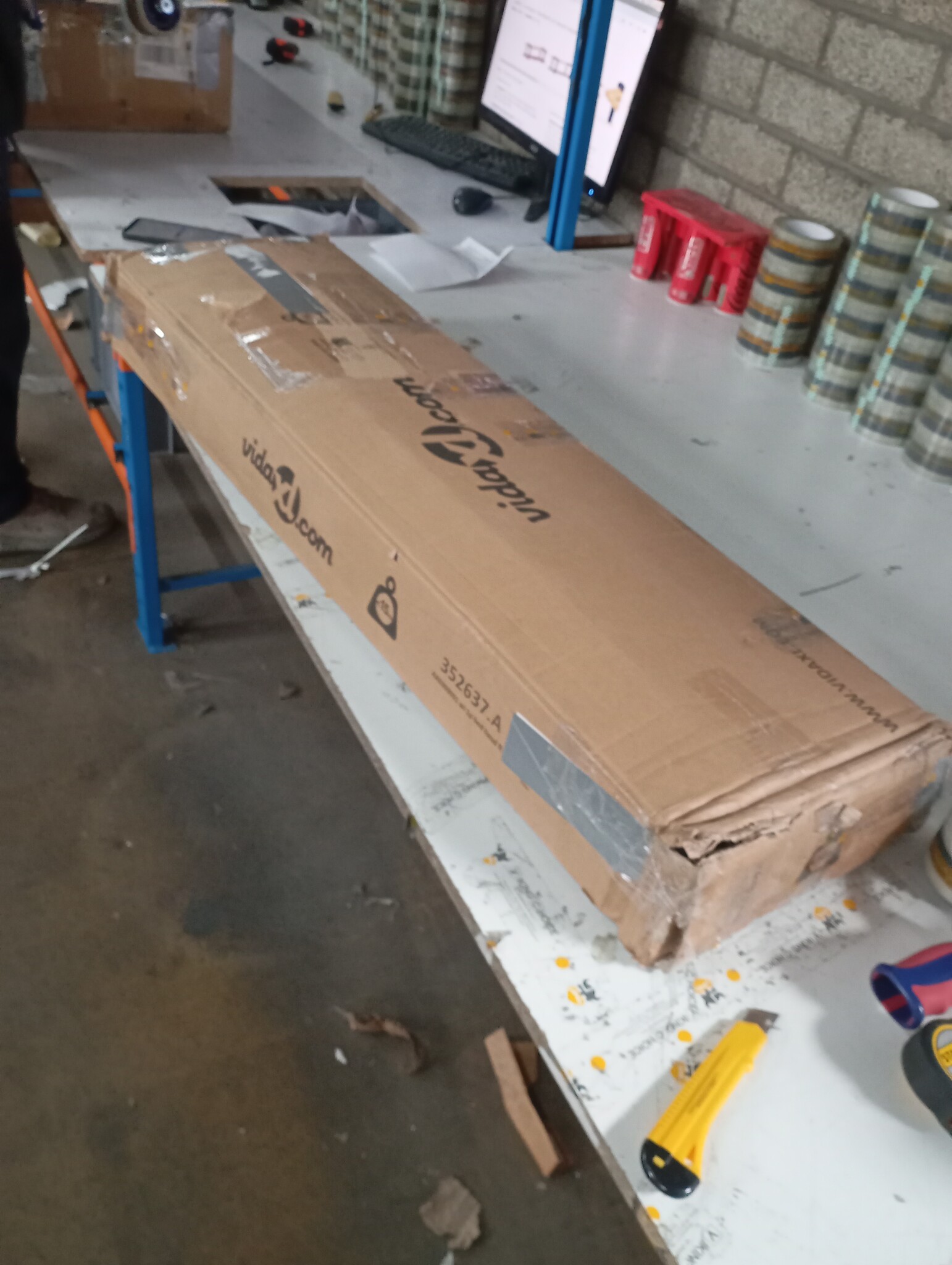 Bedframe 90x190 Wit Metaal - 51% Korting!