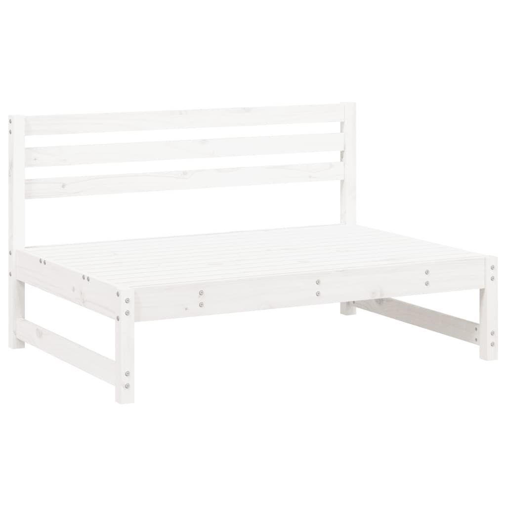 VidaXL Loungeset Grenenhout Wit 4-delig -45%!