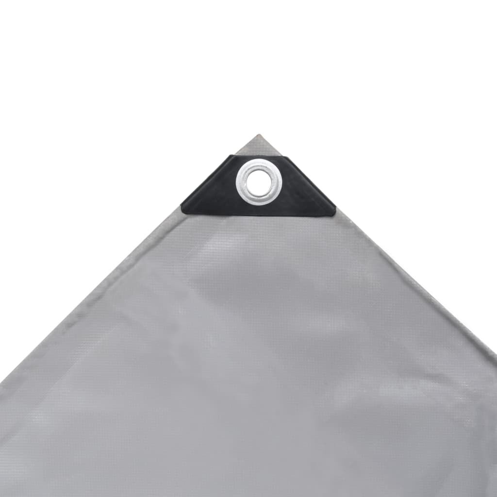 vidaXL Dekzeil 3x3m Grijs - 35% Korting! Zo Goed Als Nieuw