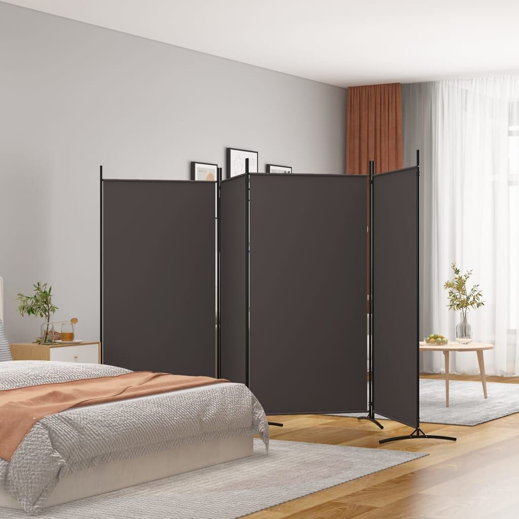 Kamerscherm Bruin 346x180cm - 35% Korting! Zo Goed Als Nieuw!