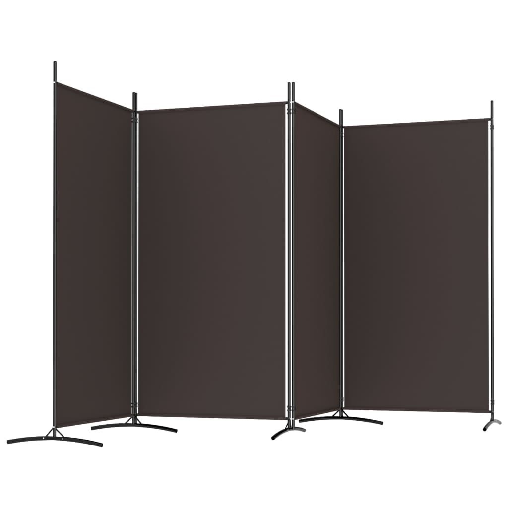 Kamerscherm Bruin 346x180cm - 35% Korting! Zo Goed Als Nieuw!