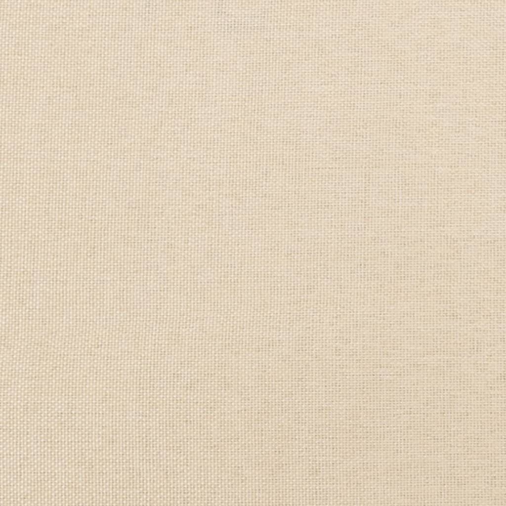 VidaXL Crème Bedframe 200x200 - Schroef Los - 35% Korting!