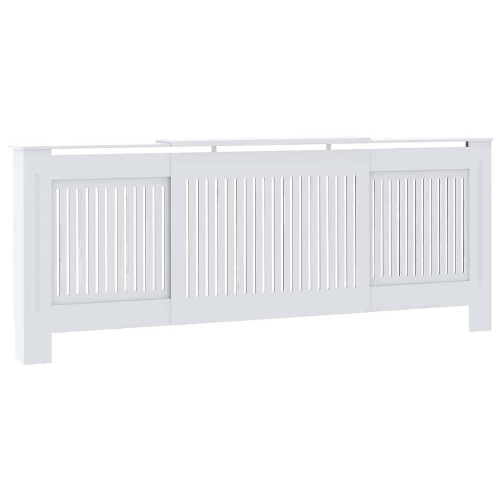 Radiatorombouw Wit MDF 205cm - 35% Korting!