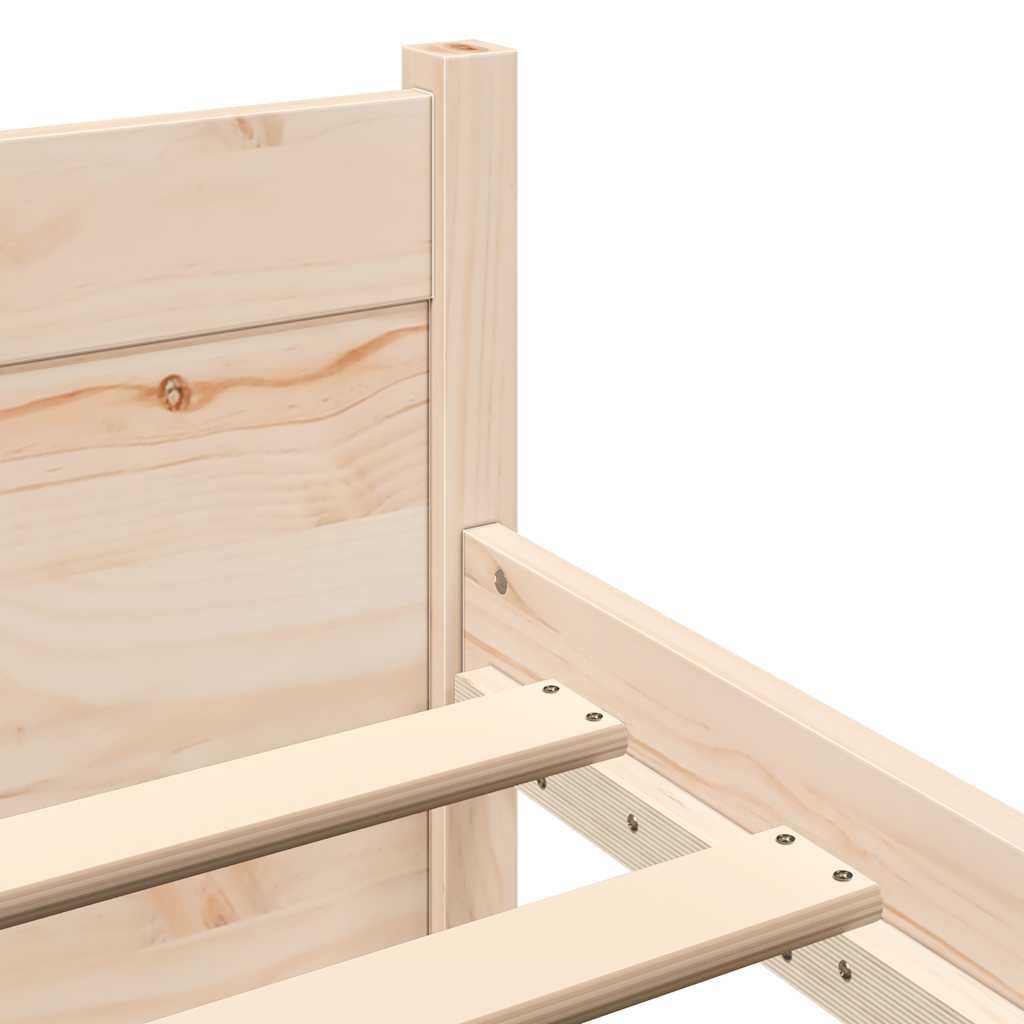 VidaXL Bedframe 120x200 Massief Hout - 35% Korting!