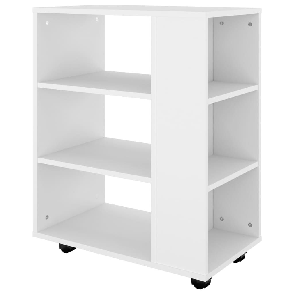 vidaXL Rolkast Wit 60x35x75cm - 35% Korting! Gebruikssporen